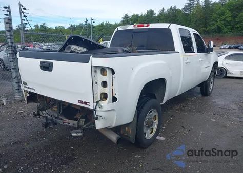 2013 GMC Sierra 2500Hd Denali из США, поврежденный, VIN 1GT125E8XDF238662